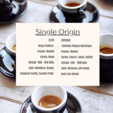 Single Origin Coffee